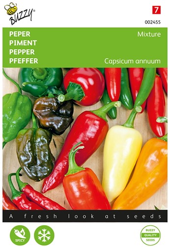 Pepper Mix Capsicum - Buzzy