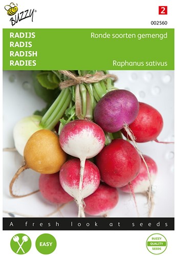 Radish Round variety mixture - Buzzy