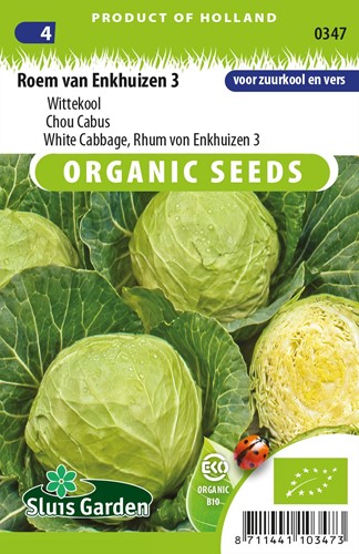 White Cabbage Roem von Enkhuizen 3 EKO