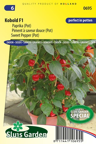 Sweet pepper Kobold F1 PATIO