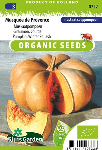 Pumpkin, Winter Squash Musquée de Provence EKO