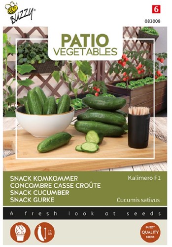 Snack cucumber Kalimero F1 - Patio Vegetables