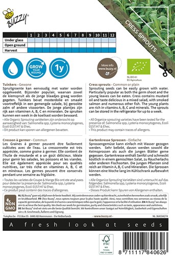 Organic Sprouting Tuinkers BIO - Buzzy-2