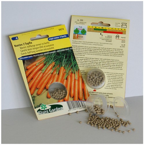 Carrot Nantes 2 Topfix (Halflong Summer and Autumn) PELLETED