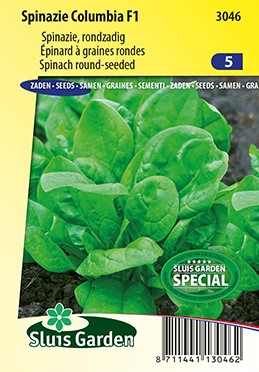 Spinach Columbia F1  (spring/summer crop)