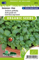 Sweet Basil, large leaved Genoveser - Aton EKO