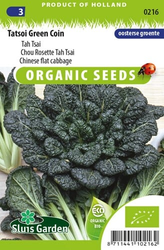 Chinese flat cabbage Tatsoi Green Coin EKO