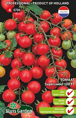 thumbnail image 2 of Seedville USA 100 Sweetie Cherry Tomato Seeds - Super Sweet, Red, Heirloom Quality 2 of 4