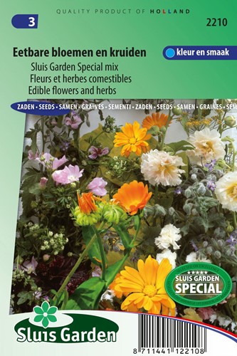 Edible Flowers and Herbs mix
