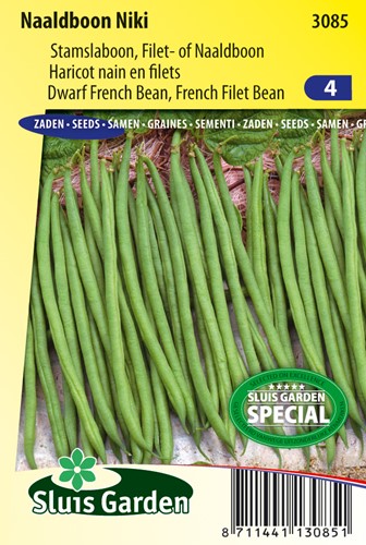 Dwarf French Filet Bean Niki - Phaseolus