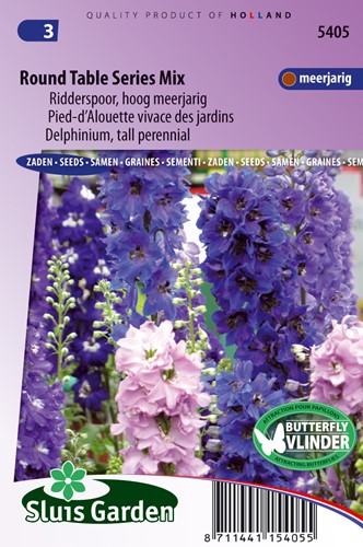 Larkspur tall Round Table Series Mix - Delphinium
