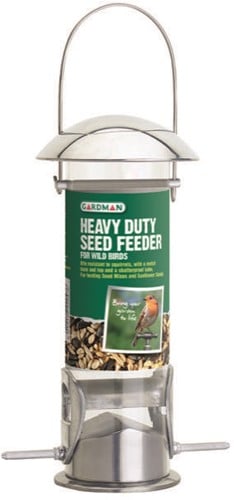 Seed feeder metal
