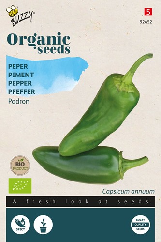 Bio Pepper Padron - Capsicum