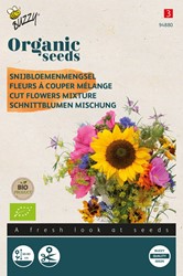 Cut Flowers Mixture – Buzzy Organic Seeds