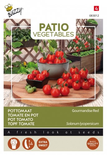 Pot Tomato Gourmandise Red - Patio Vegetables