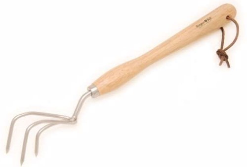 RHS Stainless Mid Handled Claw Cultivator - Burgon and Ball