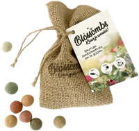 Blossombs jute gift bag