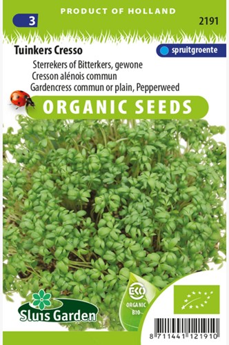 Gardencress Cresso, Pepperweed EKO