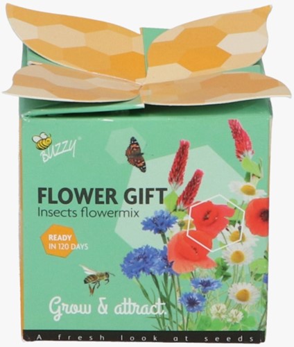 Buzzy Flower Gift Insects Flower Mix (1 gift box)