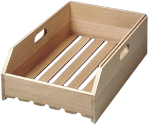 Fruit Box beech, stackable