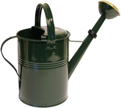 Watering Can Metal Round 9 liter - Green