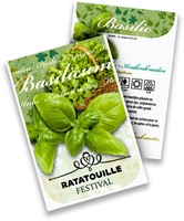 Basil Personalized Printed Seed Packets - 250 pieces-2
