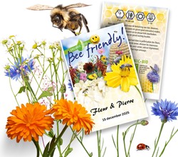 Butterfly Mixture Personalized Printed Seed Packets - 5.000 pieces