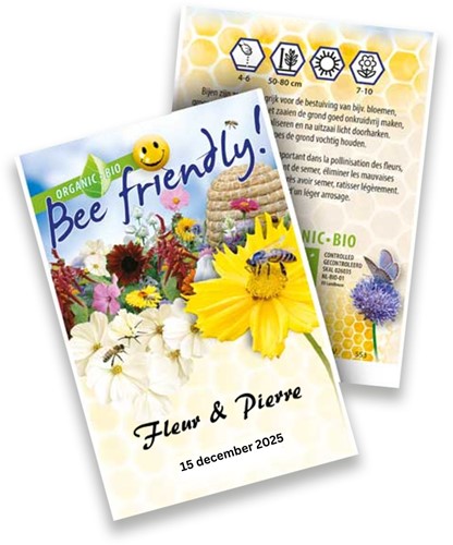 Butterfly Mixture Personalized Printed Seed Packets - 250 pieces-2