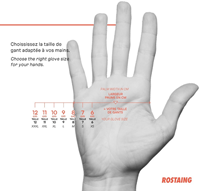 Rostaing gloves size 6 water-repellent leather-3