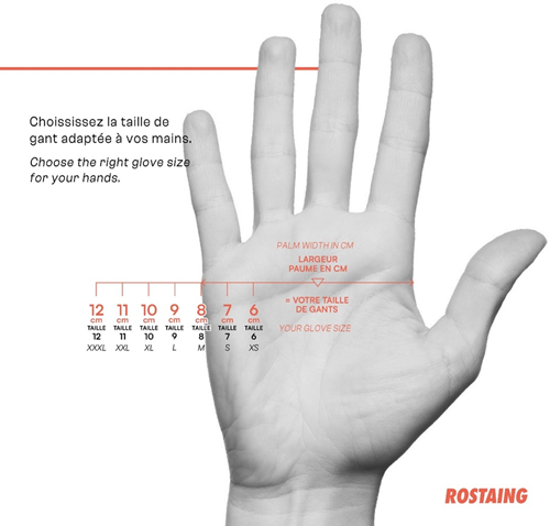 Rostaing gloves size 6 water-repellent leather-3