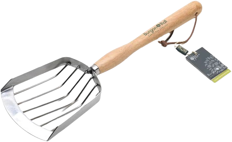 RHS Mid Handled Potato Harvesting Scoop - Burgon and Ball