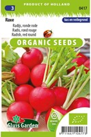 Radish Raxe, red round EKO - Raphanus-2