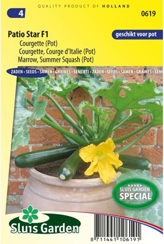 Courgette Patio Star F1-2