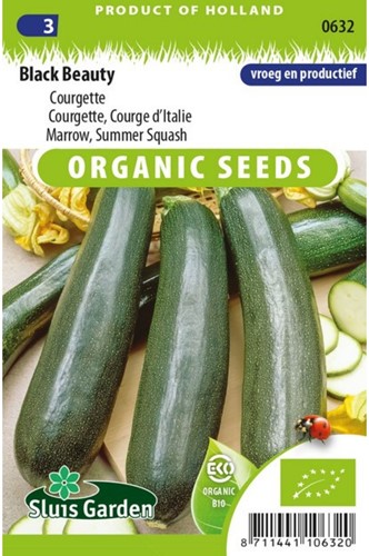 Marrow, Summer Squash Black Beauty EKO-2