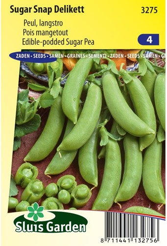 Sugar Snap Delikett, Edible-podded Sugar Pea-2