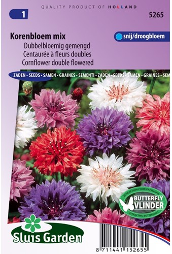 Korenbloem dubbelbloemig gemengd-2