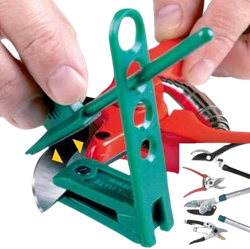 Pruning shears sharpener