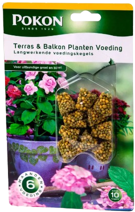 Terrace & Balcony Plants Manure 10 pieces - Pokon