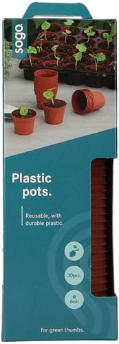 SOGO Plastic Plant Pot 6cm