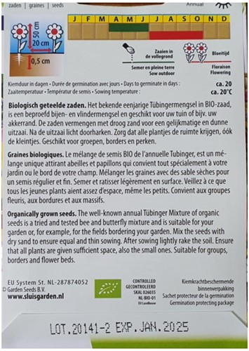 Tübingen mix for bee and butterfly EKO / 500m²-3