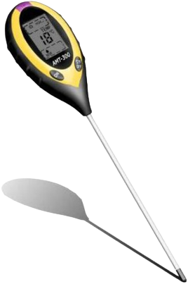 Vocht/pH/Licht/Grond Thermometer (4in1)